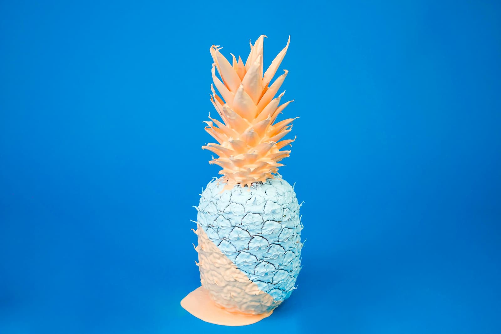The pineapple is a tropical plant with an edible
